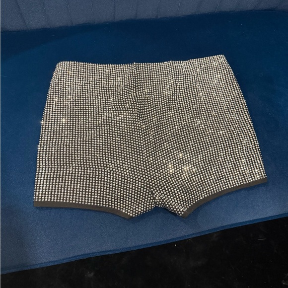 AKIRA Rhinestoned Shorts - Picture 3 of 3